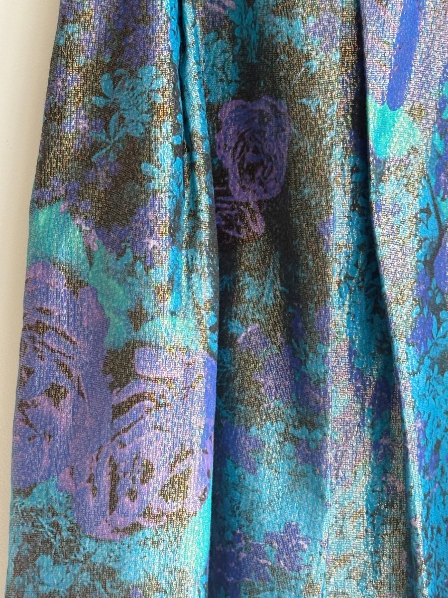 Tracey Reese | Floral Silk Brocade Skirt (Vintage) - Made X Hudson