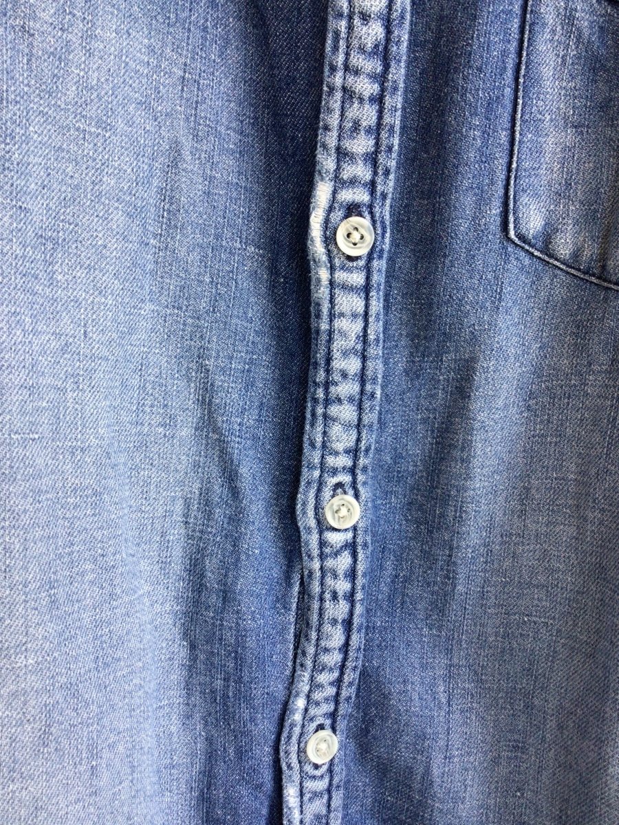 The Shirt | Denim Button Down Shirt (Vintage) - Made X Hudson