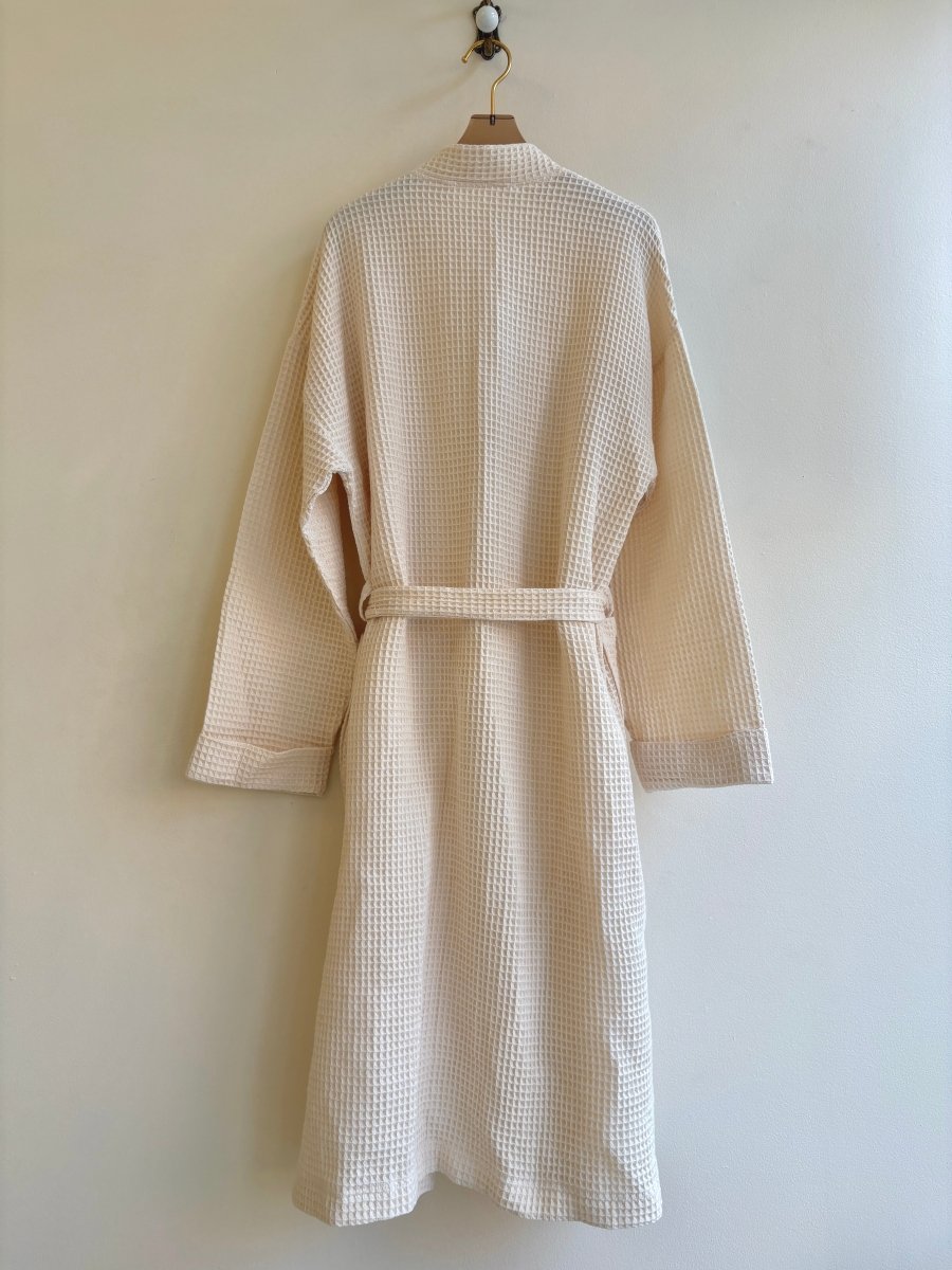 Organic Cotton Waffle Robe - Made X Hudson