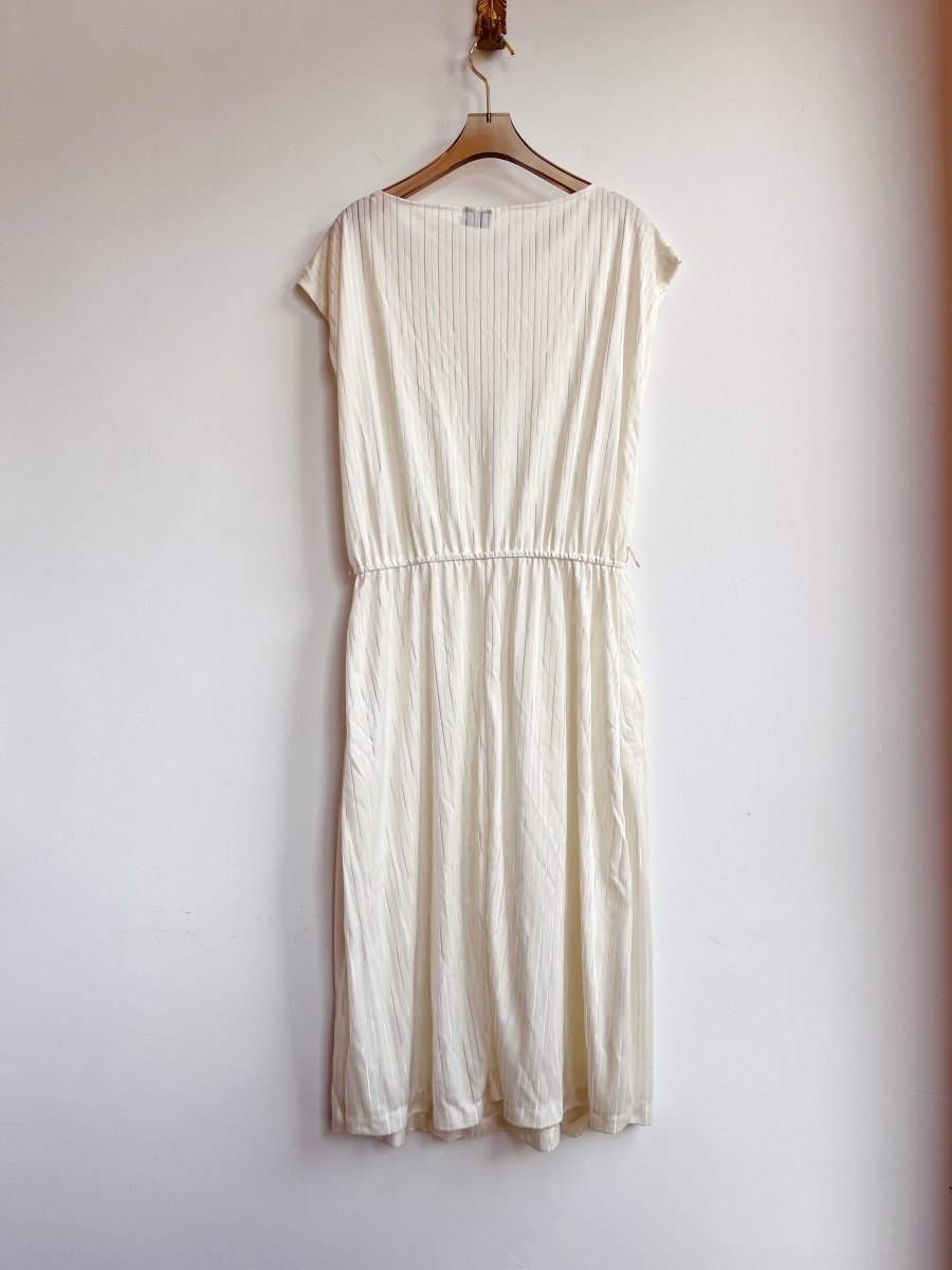 Zoey T | Cream Horizon Dress (Vintage) - Made X Hudson