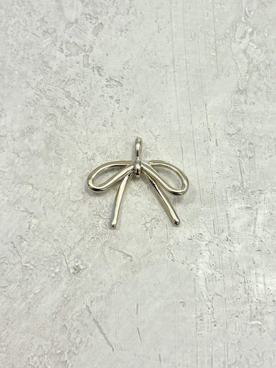 Bow Charm Pendant (Multiple Metals) - Made X Hudson