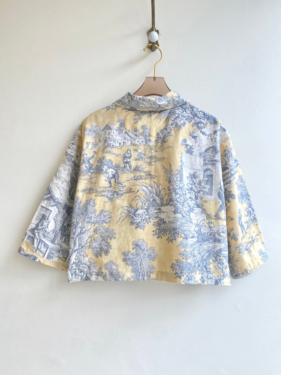 Toile Crop Utility Jacket - Made X Hudson