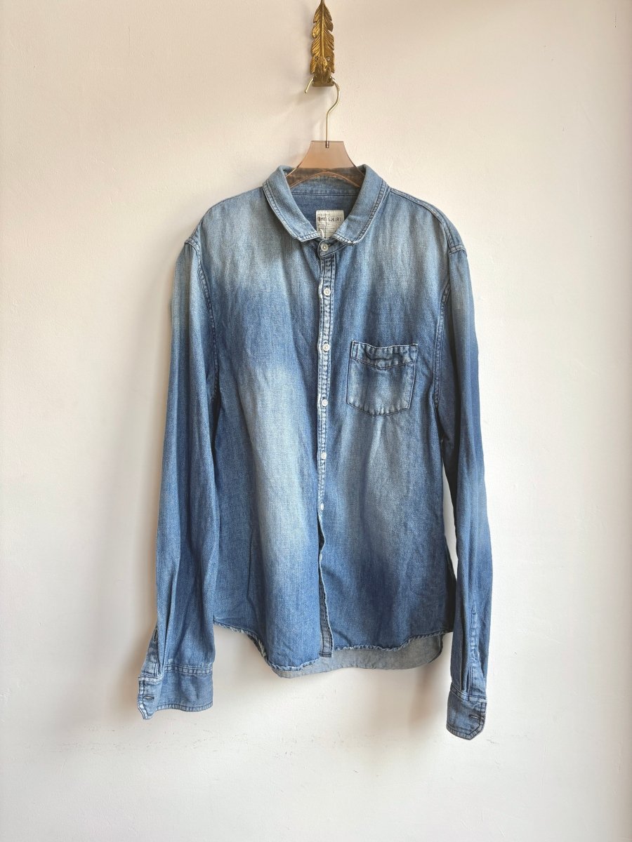 The Shirt | Denim Button Down Shirt (Vintage) - Made X Hudson