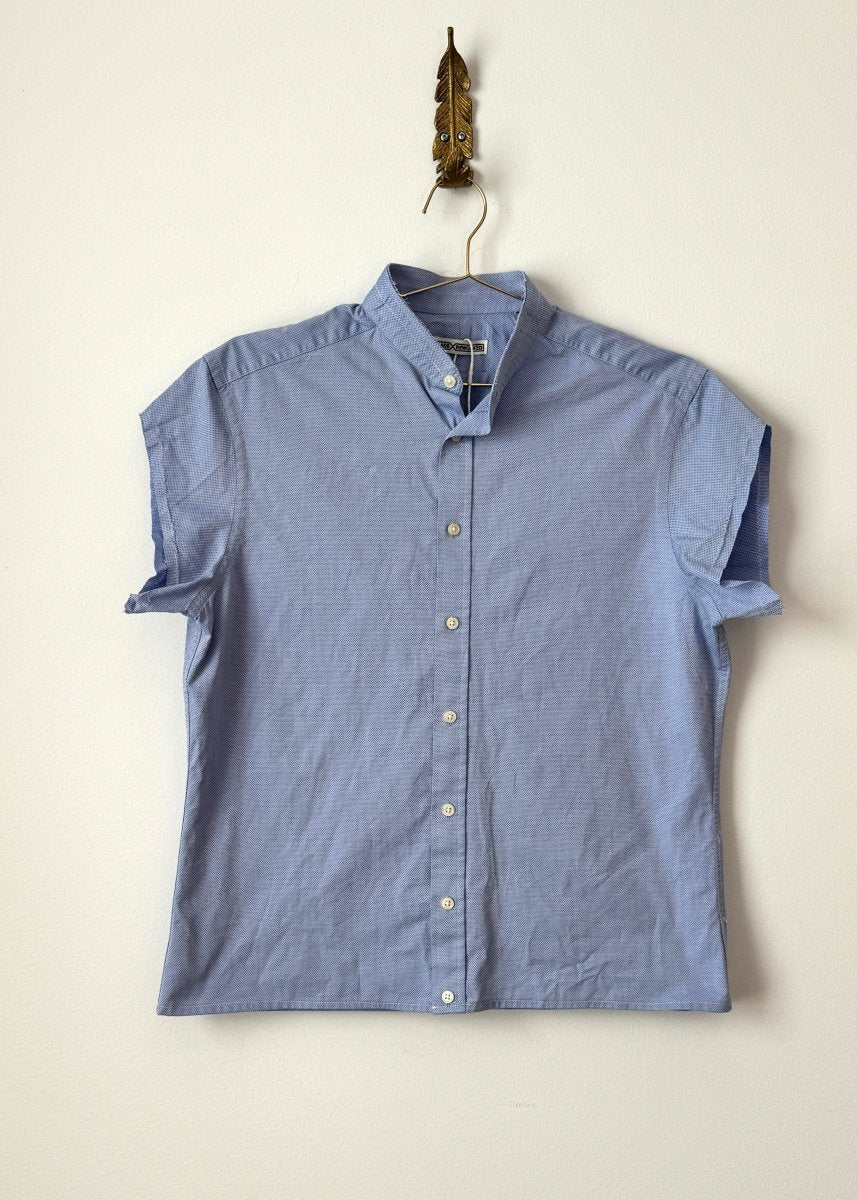 The Valley Crop in Micro Blue Diamond (Reworked)) - Made X Hudson