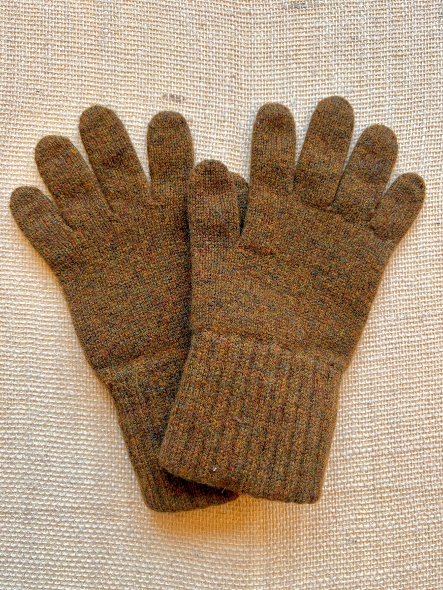 100% Shetland Wool Gloves - Made X Hudson