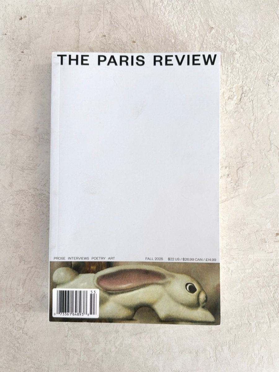 The Paris Review Literary Journal - Made X Hudson