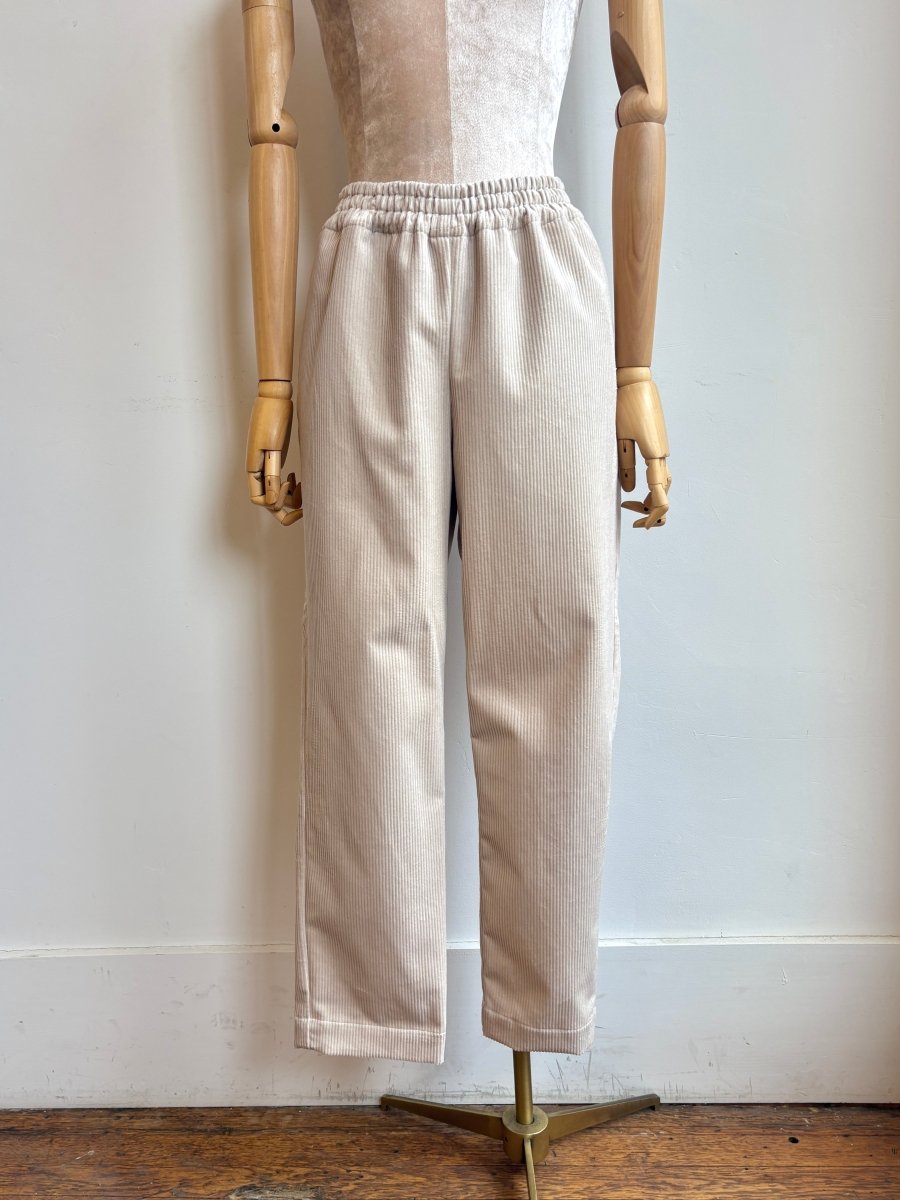 Oat Corduroy Long Joggers - Made X Hudson