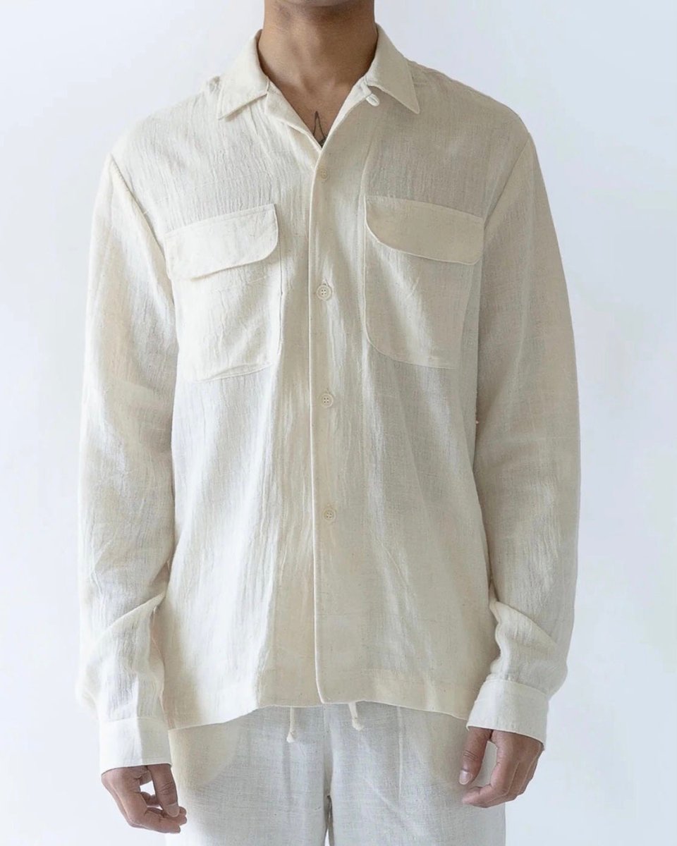 Camp Collar (White) - Made X Hudson