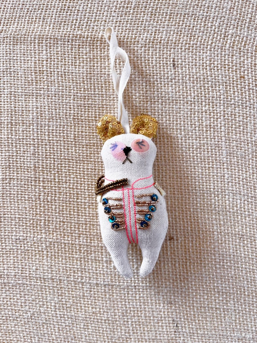 Cotton Stuffed Ornaments - Made X Hudson