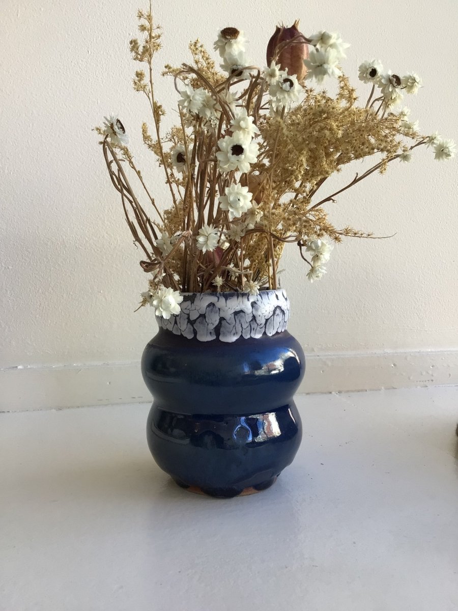 Blue Decorative Vase - Made X Hudson