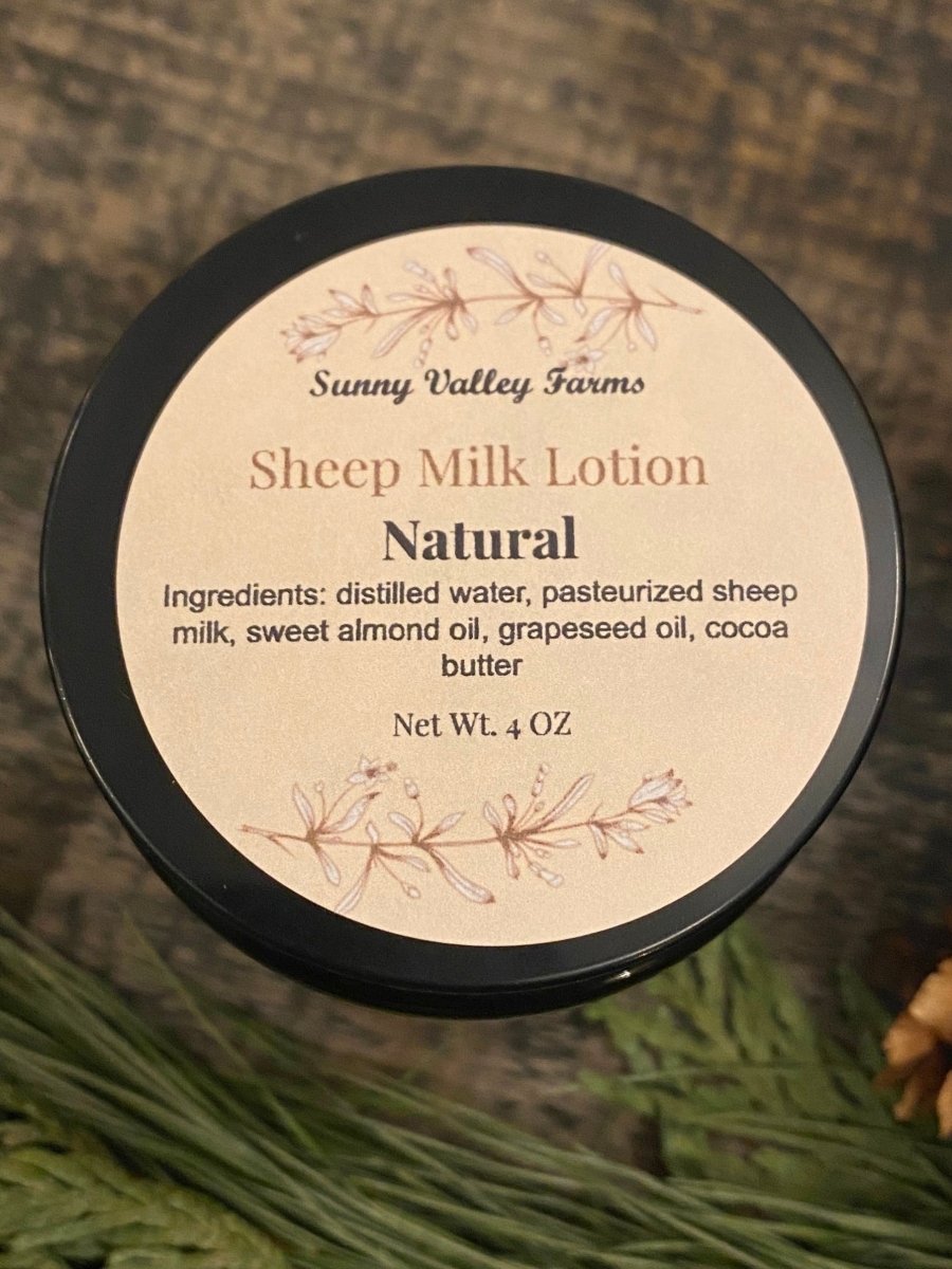 Sunny Valley Farms Sheep Milk Lotion (More Scents) - Made X Hudson