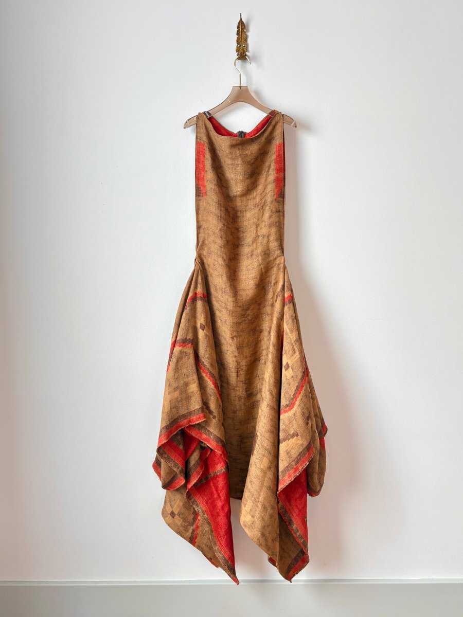 Zero - Waste Dress in Santa Fe Linen - Made X Hudson