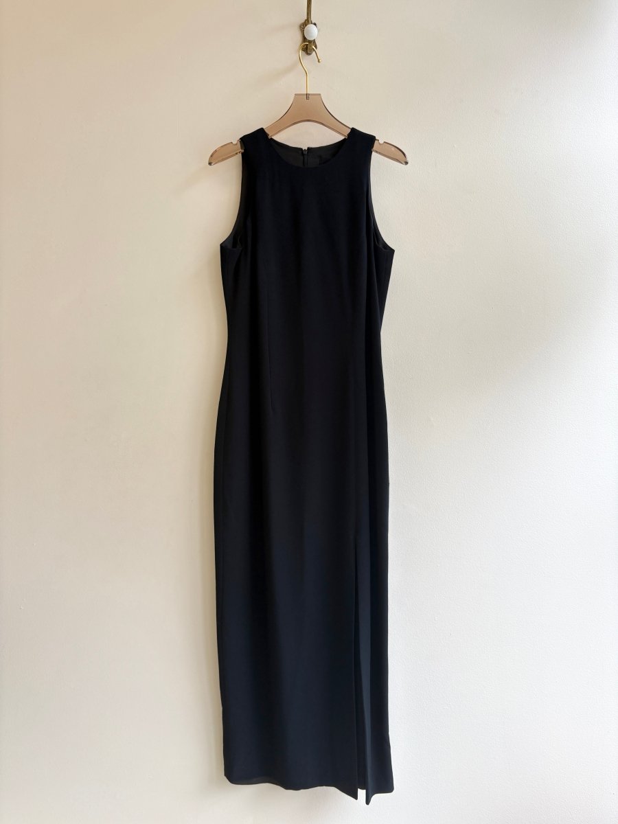 Carole Little | Black Halter Dress (Vintage) - Made X Hudson