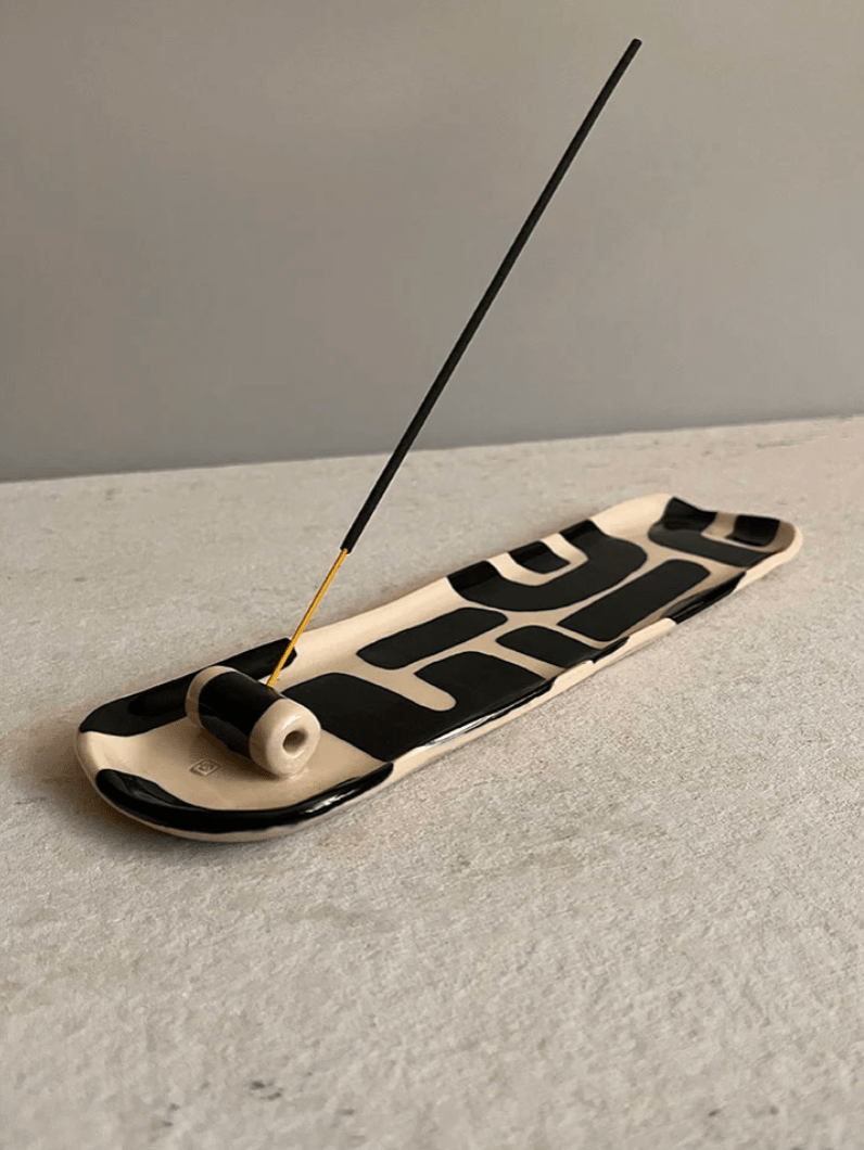 Hand Built Cleanser Slab Incense Tray (Multiple Styles) - Made X Hudson