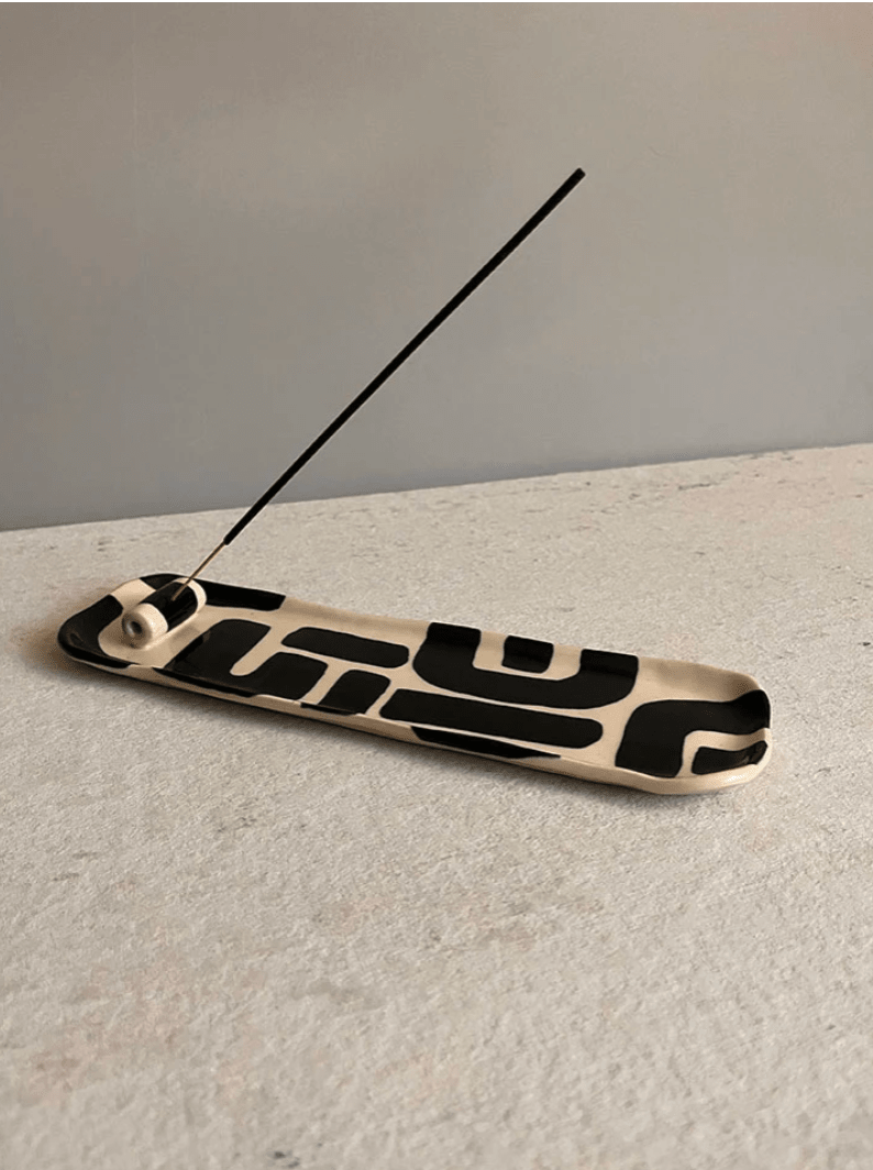 Hand Built Cleanser Slab Incense Tray (Multiple Styles) - Made X Hudson