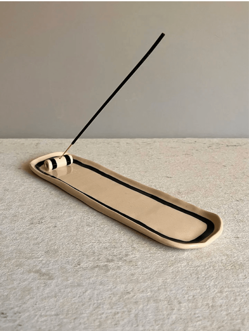 Hand Built Cleanser Slab Incense Tray (Multiple Styles) - Made X Hudson
