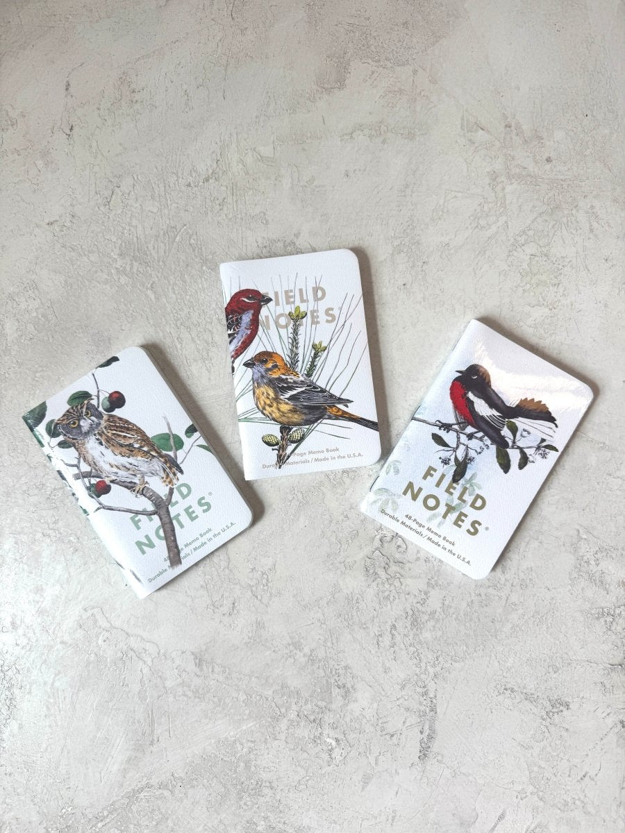 Field Notes Birds of North America 3-Pack (Multiple Styles) - Made X Hudson