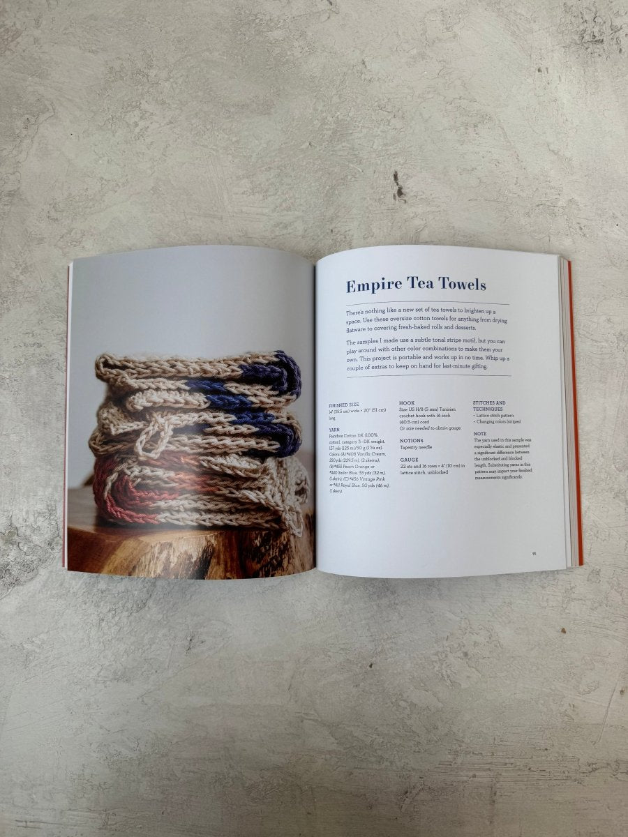 The Tunisian Crochet Handbook by Toni Lipsey - Made X Hudson