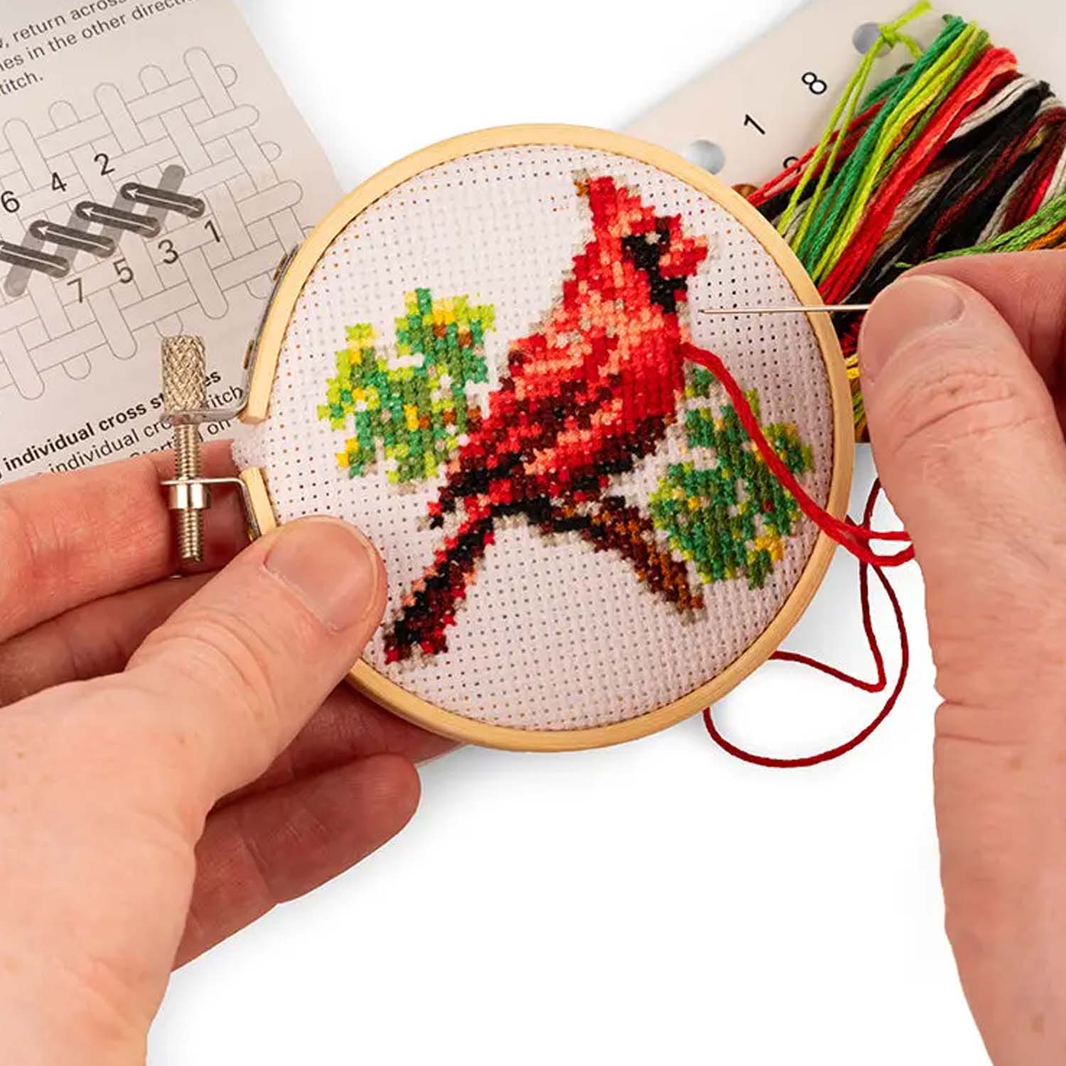 Mini Cross Stitch Embroidery Kit (Multiple Themes) - Made X Hudson