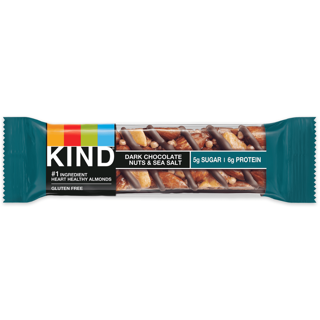 Kind Dark Chocolate, Nuts & Sea Salt Bar - Made X Hudson