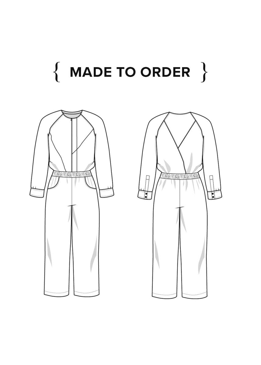 MXH Jumpsuit, Made to Order (DEPOSIT) - Made X Hudson