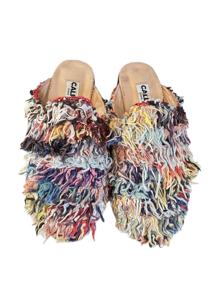 Niki Babouche Flats “Jackson” In Confetti (Multiple Sizes) - Made X Hudson
