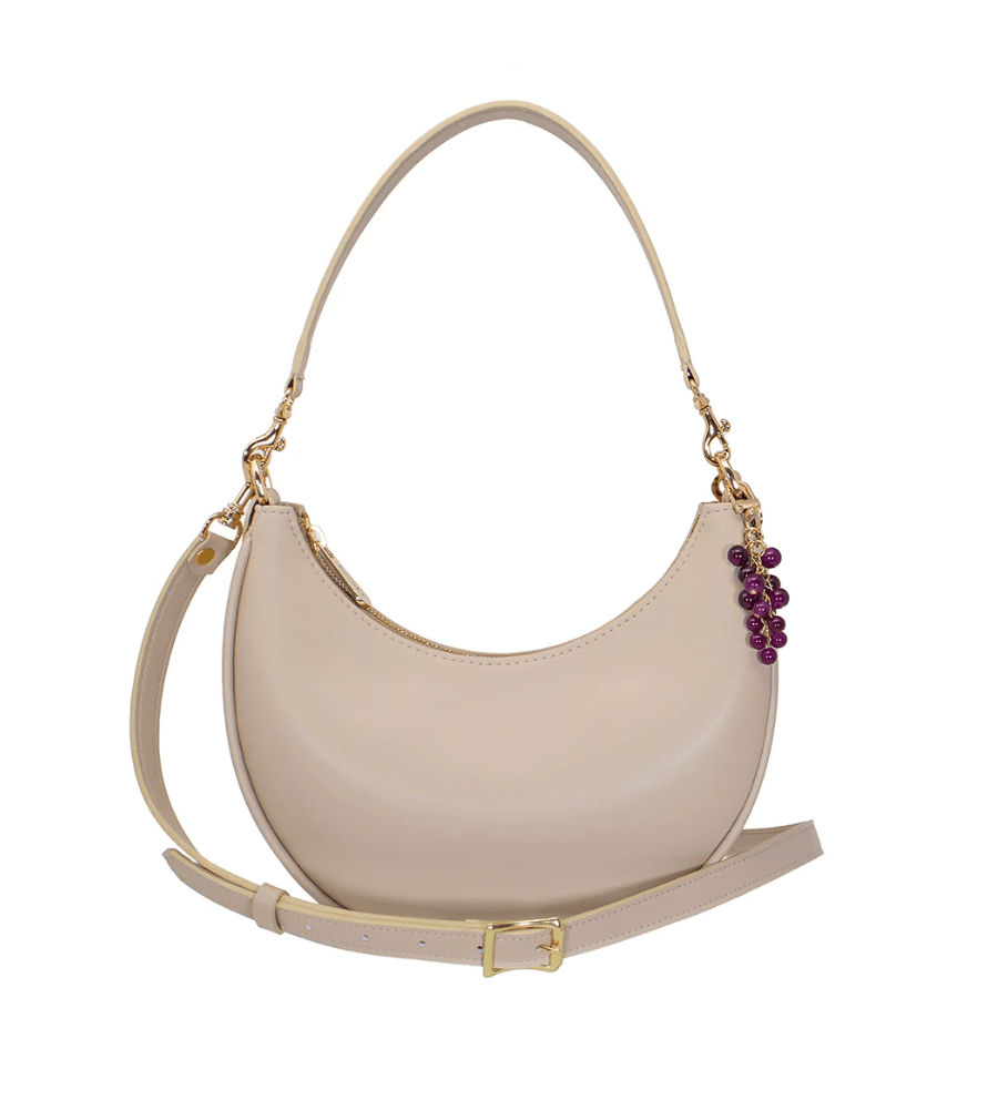 Sierra Grape Bag in Beige - Made X Hudson
