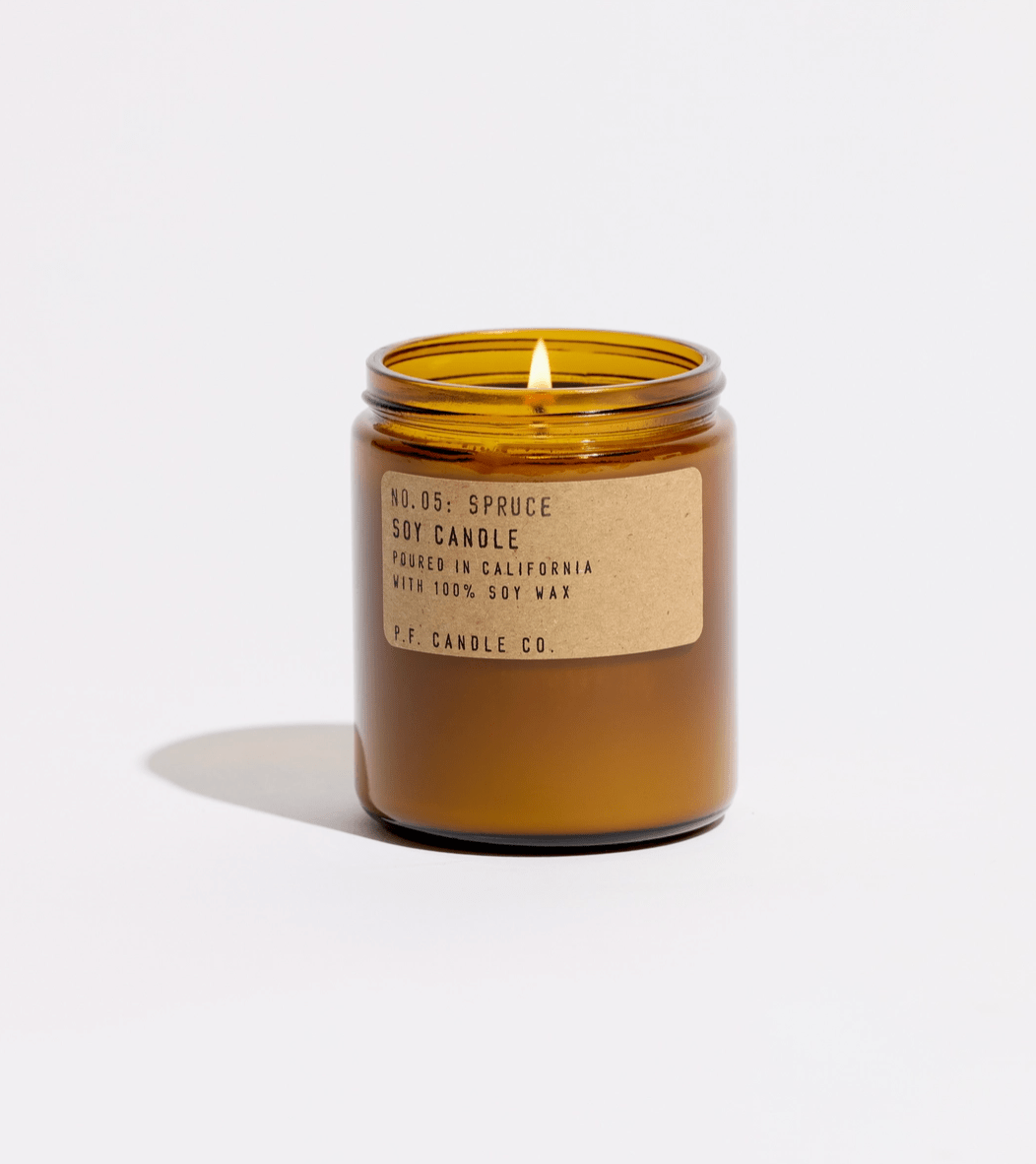 P.F Candle Co. Standard Soy Candle | Spruce - Made X Hudson