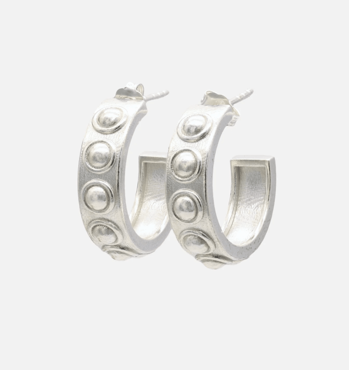 Titan Hoop in Silver (Multiple Styles) - Made X Hudson