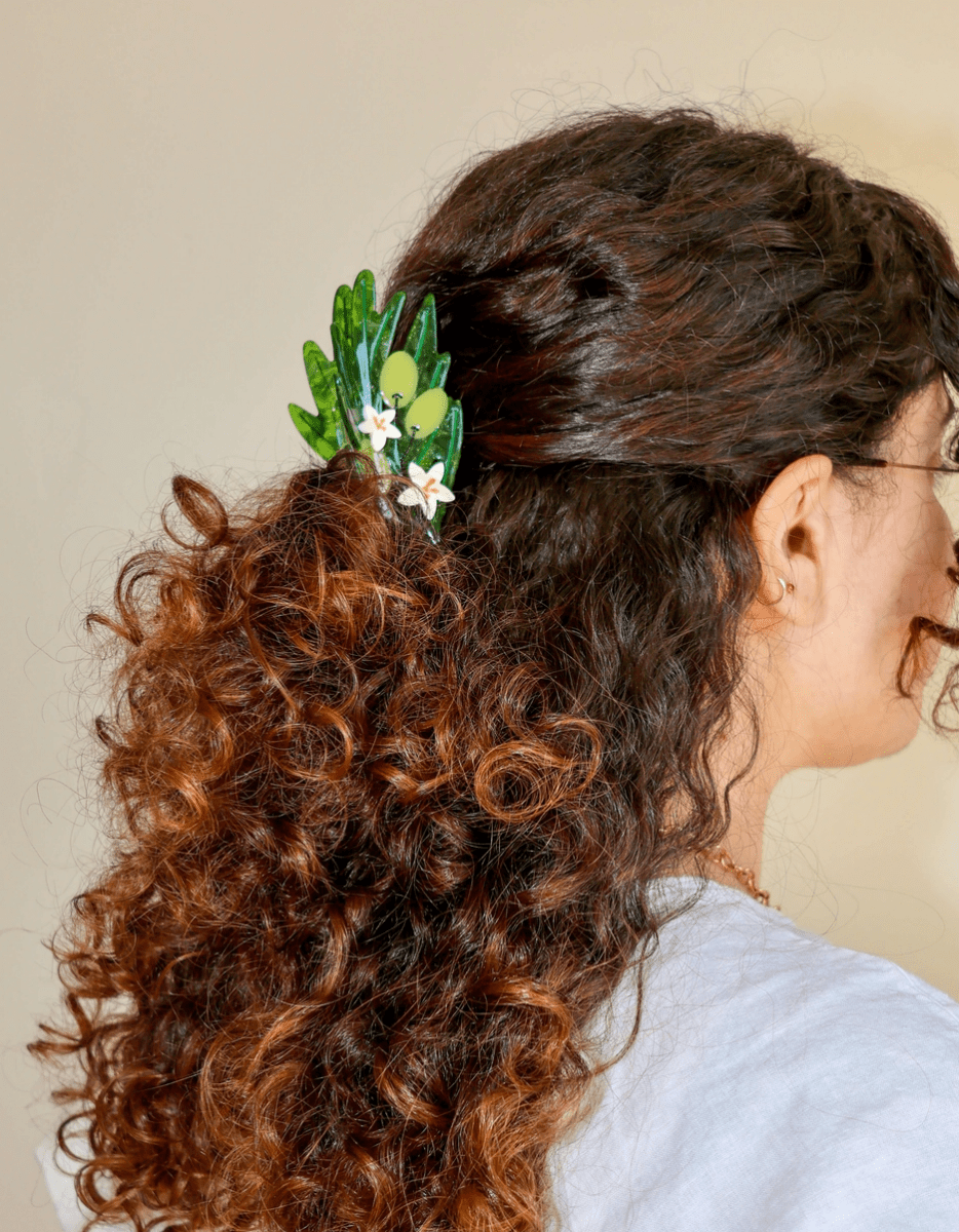 Olive Branch Hair Claw Clip - Made X Hudson