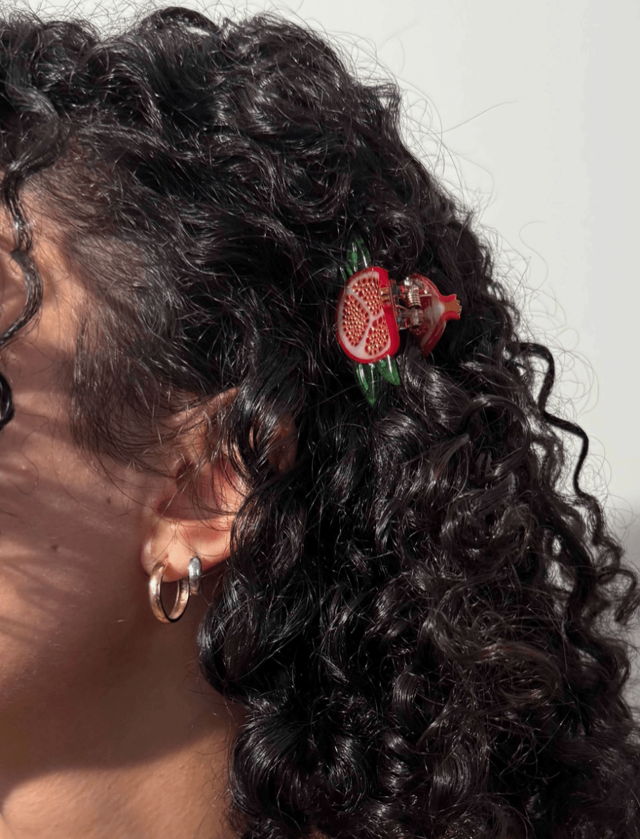 Mini Pomegranate Hair Claw Clip - Made X Hudson