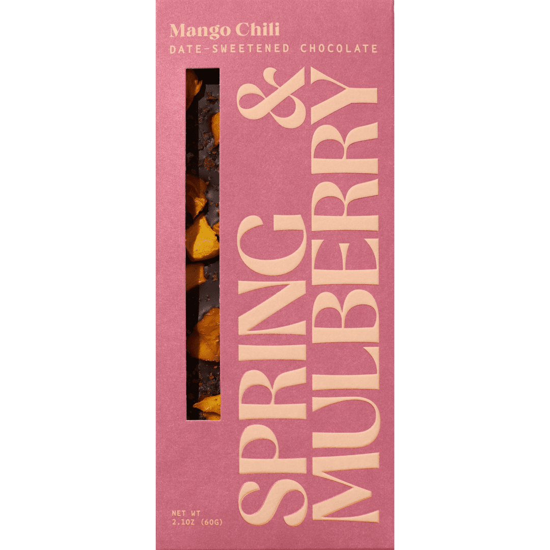 Spring and Mulberry Chocolate Bar - Made X Hudson