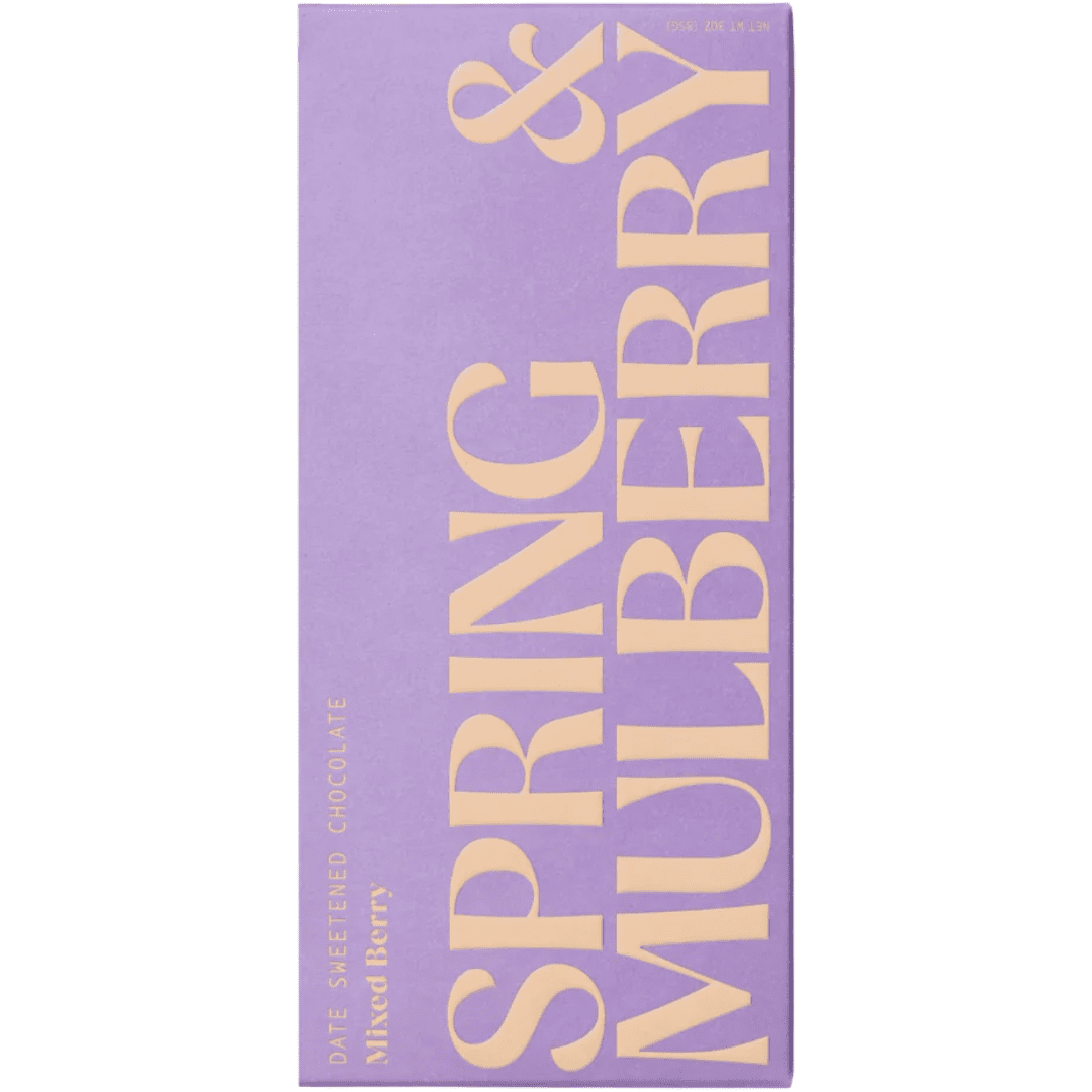 Spring and Mulberry Chocolate Bar - Made X Hudson