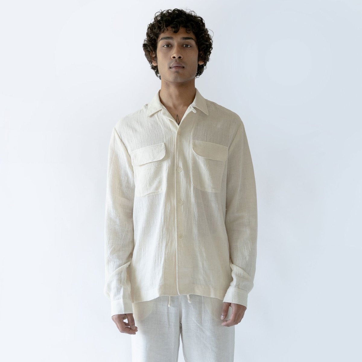 Camp Collar (White) - Made X Hudson