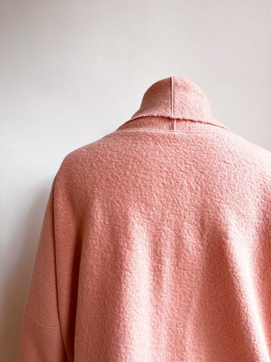 Pale Pink Wool Jacket - Made X Hudson