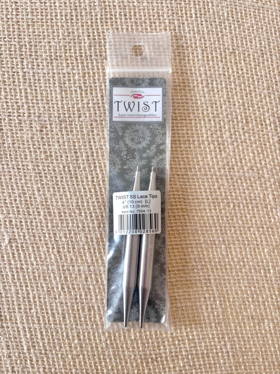 ChiaoGoo | Twist Lace Interchangeable | 4" Large Knitting Needles - Made X Hudson