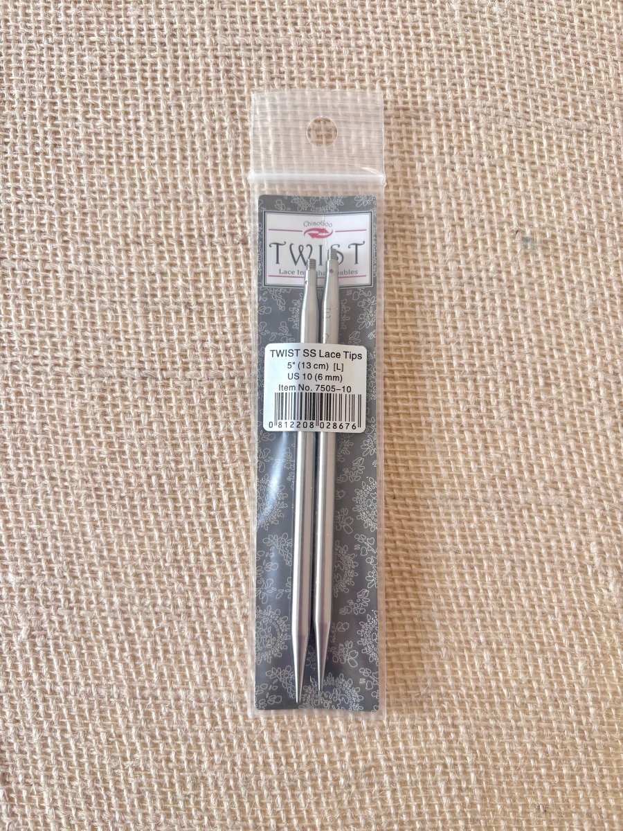 ChiaoGoo | Twist Lace Interchangeable | 5" Large Needles - Made X Hudson