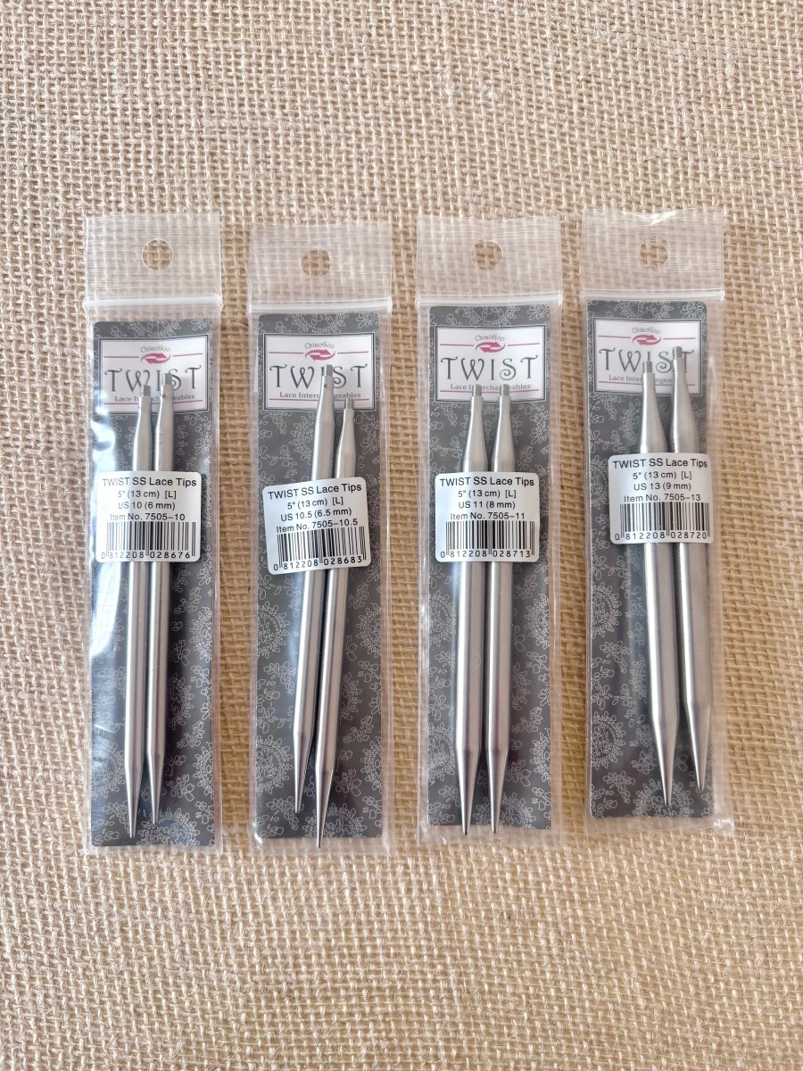 ChiaoGoo | Twist Lace Interchangeable | 5" Large Needles - Made X Hudson