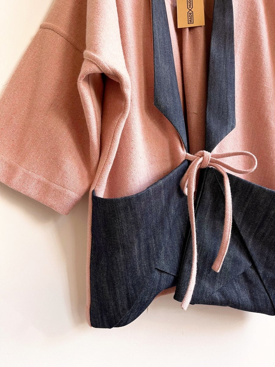 Blush and Denim Chore Jacket - Made X Hudson