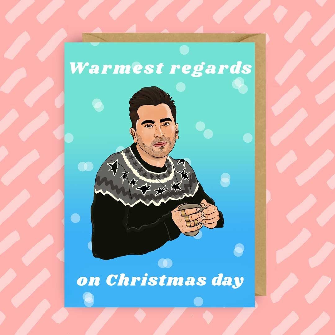 Greeting Card | David Rose | “Warmest Regards on Christmas Day” - Made X Hudson