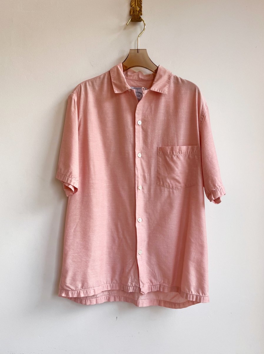 Portuguese Flannel | Pink Shirt (Vintage) - Made X Hudson