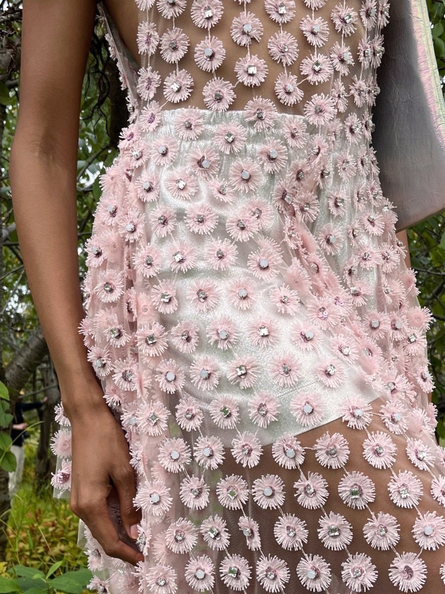 Silk Metallic Shorts - Made X Hudson