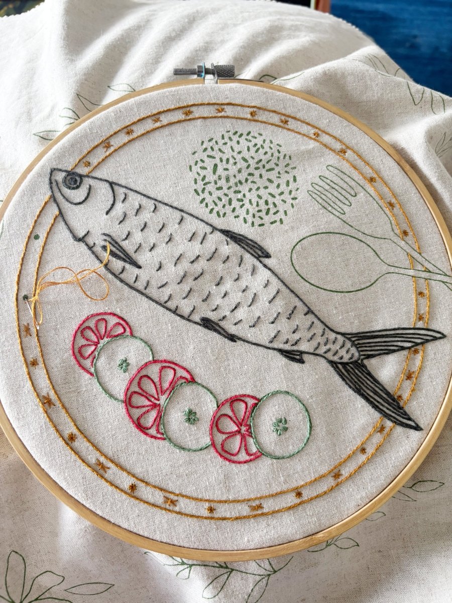 Intro to Embroidery Workshop with Jen Hewett - Made X Hudson