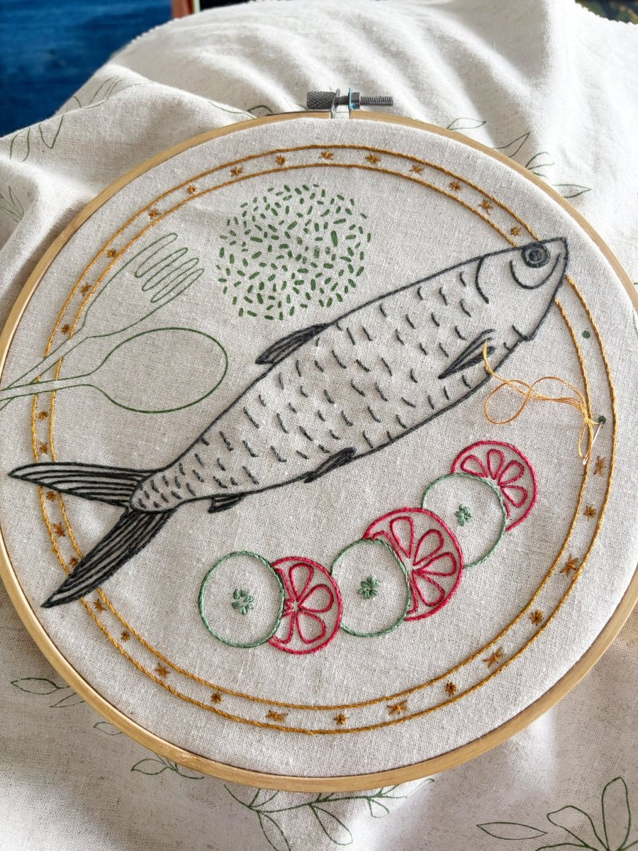 Intro to Embroidery Workshop with Jen Hewett - Made X Hudson