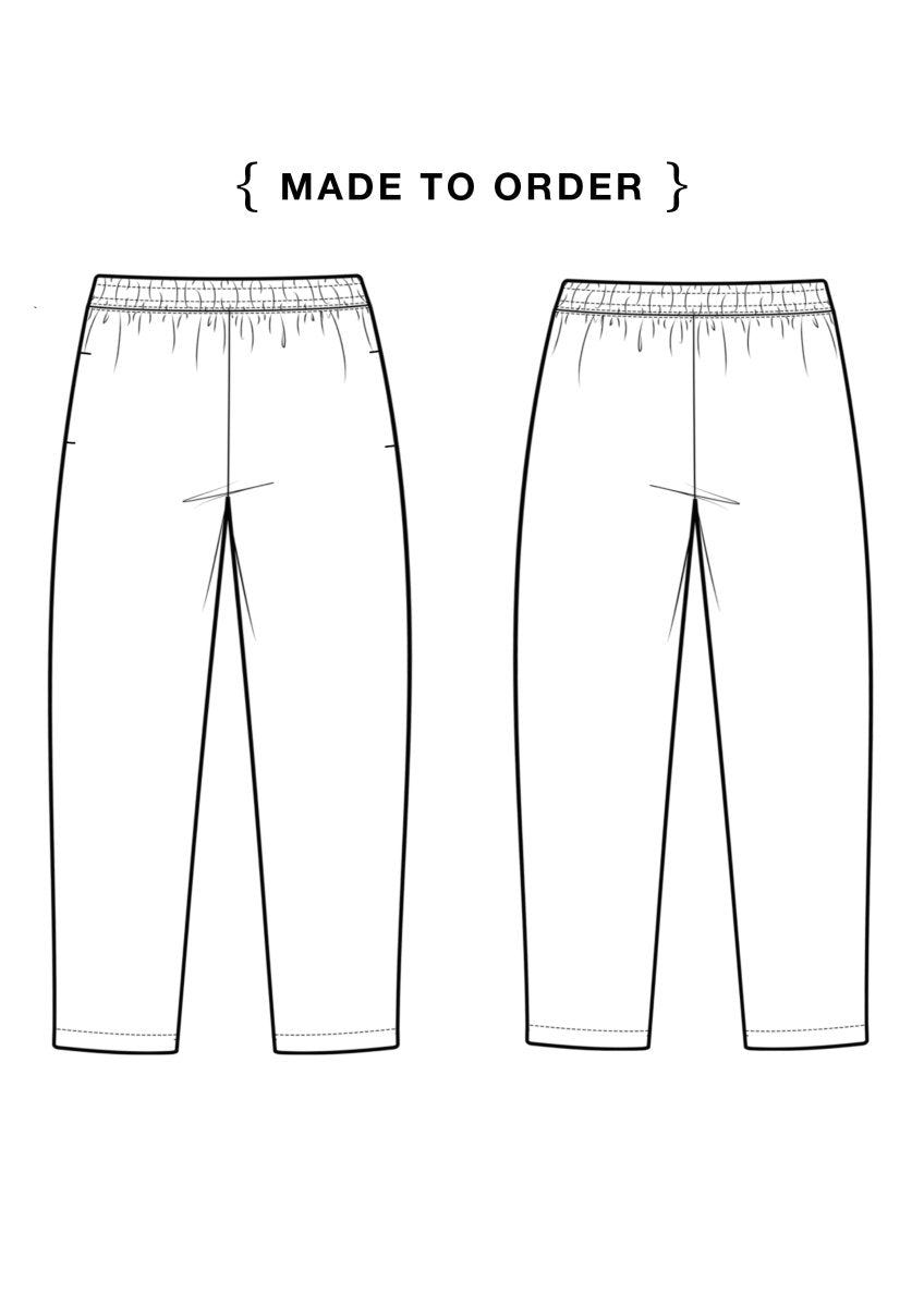 MXH Jogger Pant, Made to Order (DEPOSIT) - Made X Hudson