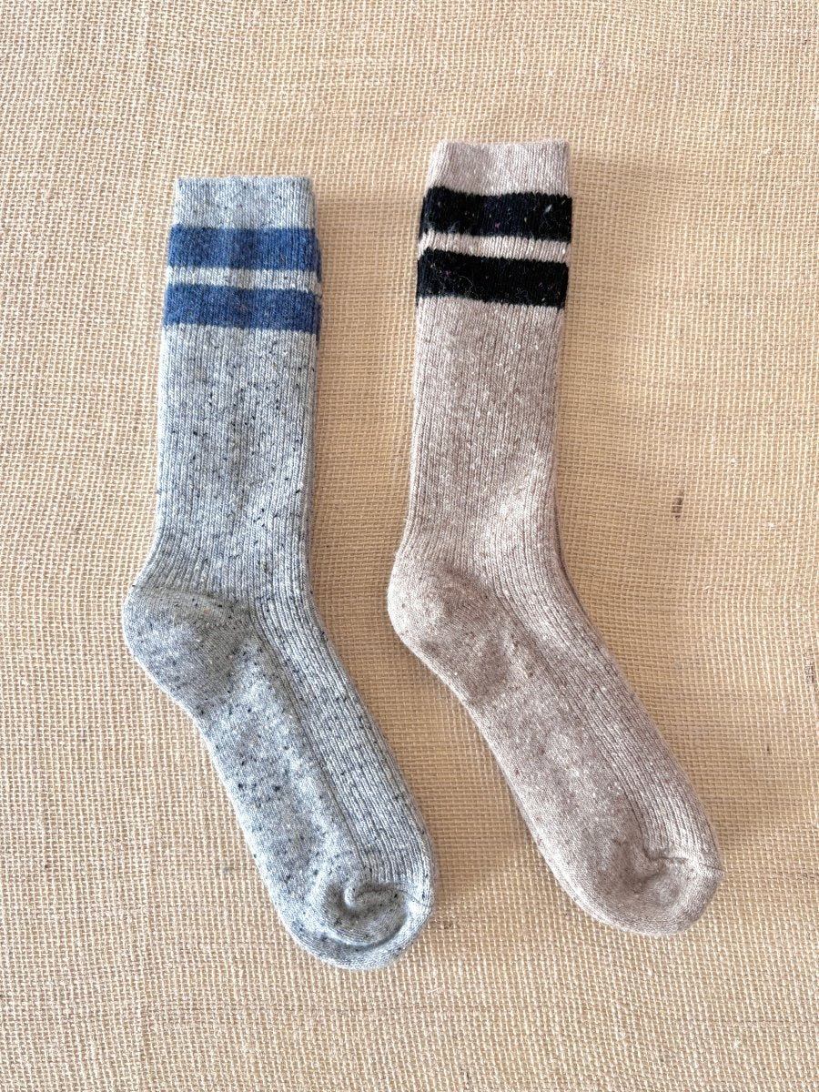 Snow Varsity Socks (Multiple Colors) - Made X Hudson