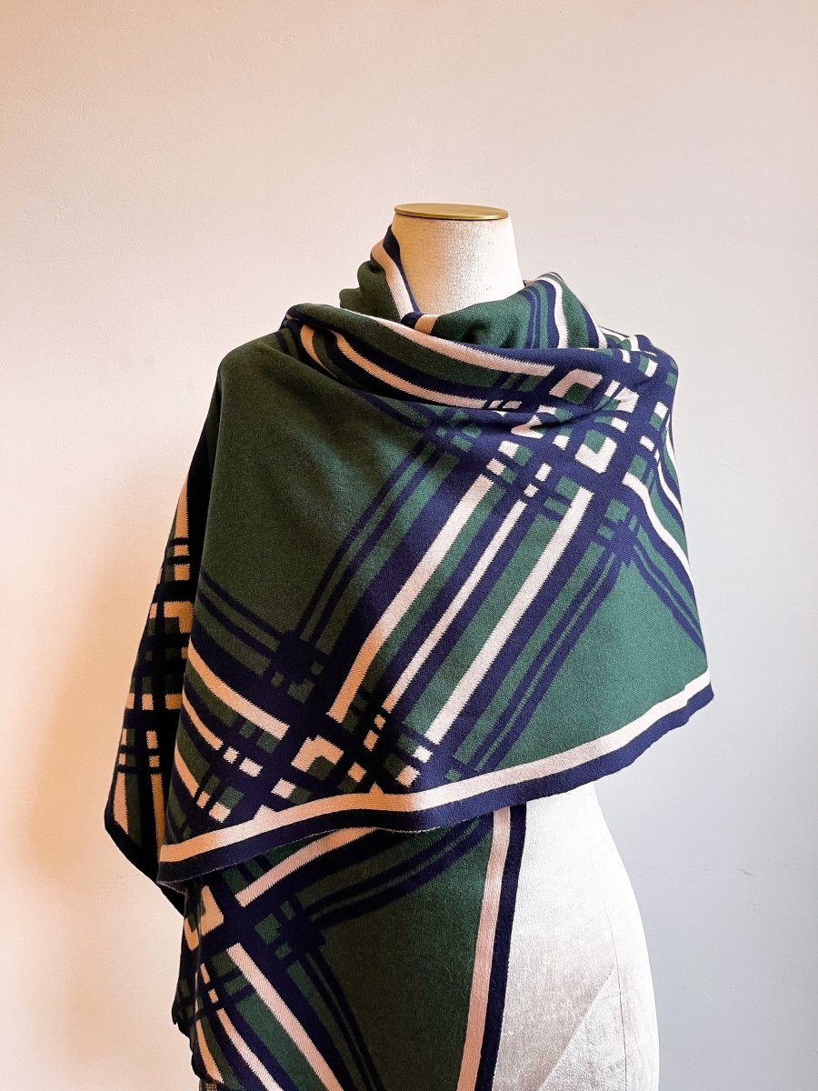 Egyptian Cotton Jacquard Scarves (More Styles & Colors) - Made X Hudson