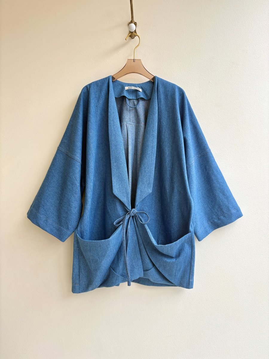 Light Wash Denim Chore Jacket - Made X Hudson