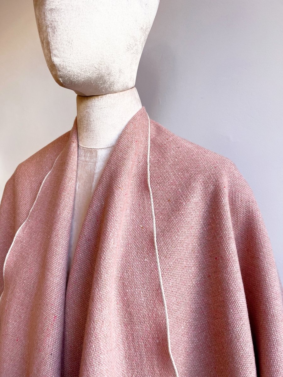Blush & Tan Zero - Waste Reversible Cape - Made X Hudson