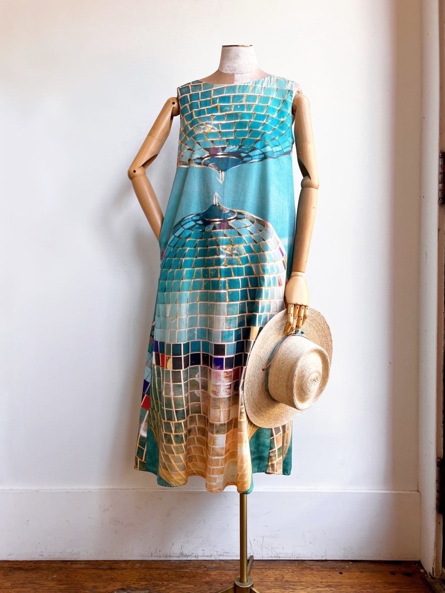 Disco Sleeveless Long Dress - Made X Hudson